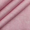 Linen Club Casino Pink 100% Pure Linen Shirt Fabric