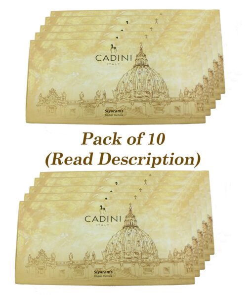 Cadini by Siyaram's Premium Gift Packs of Unstitched Safari Suit Fabrics (Pack of 10)