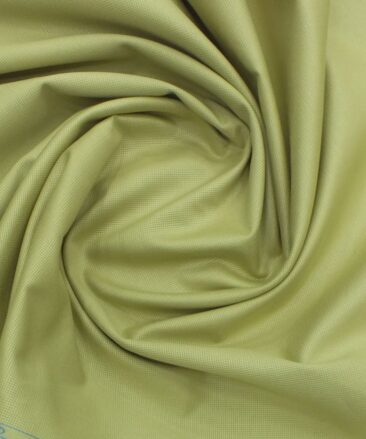 J.hampstead by Siyaram's Macaroon Beige 100% Cotton Structured Trouser Fabric (Unstitched - 1.30 Mtr)