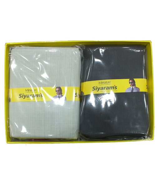 Siyaram's Combo Gift Pack of Unstitched Shirt & Trouser Fabrics - Image 6