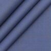 Fashion Flair Dark SkyBlue Broad Checks Terry Rayon Premium Three Piece Suit Fabric (Unstitched - 3.75 Mtr)