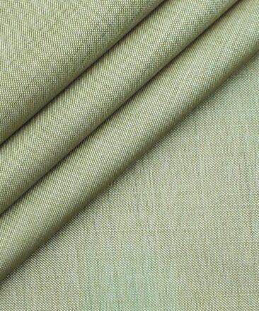 Mark & Peanni Beige Structured Very Shiny Terry Rayon Premium Three Piece Suit Fabric (Unstitched - 3.75 Mtr)