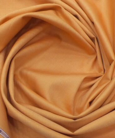 Solino Tangerine Orange 100% Giza Cotton Oxford Shirt Fabric (1.60 M)