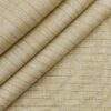 Arvind Oat Beige 100% Irish Linen 60 LEA Brown Striped Shirt Fabric (1.60 M)