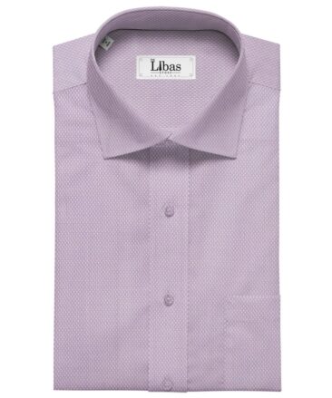 Raymond Lavnder Purple 100% Egyptian Giza Cotton Structured Shirt Fabric (1.60 M)