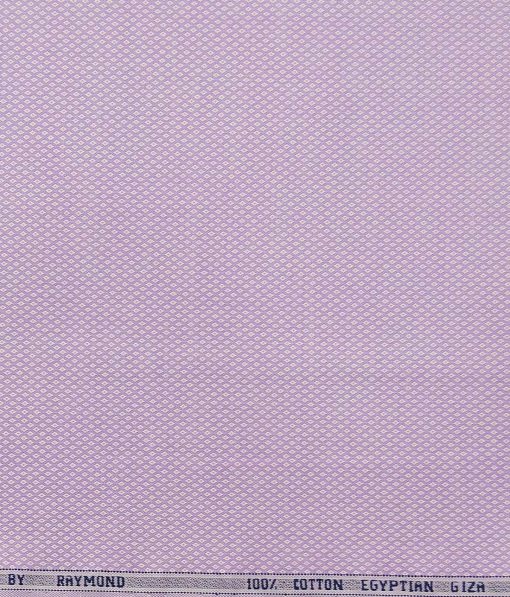 Raymond Lavnder Purple 100% Egyptian Giza Cotton Structured Shirt Fabric (1.60 M)