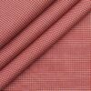 Raymond Red & White 100% Premium Cotton Checks Shirt Fabric (1.60 M)