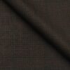 Don & Julio Dark Brown Self Design Unstitched Terry Rayon Suiting Fabric