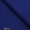 Mark & Peanni Bright Royal Blue Dotted Structured Unstitched Terry Rayon Suiting Fabric