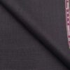 Raymond Dark Wine 35% Merino Wool Self Checks Unstitched Suit Techno Smart Fabric (3.25 Meter)