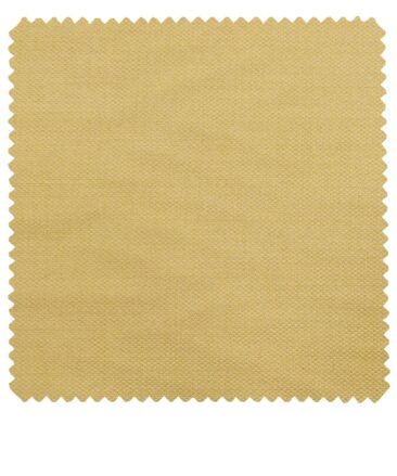 Grado by Grasim Macaroon Beige Polyester Viscose Structured Unstitched Suiting Fabric