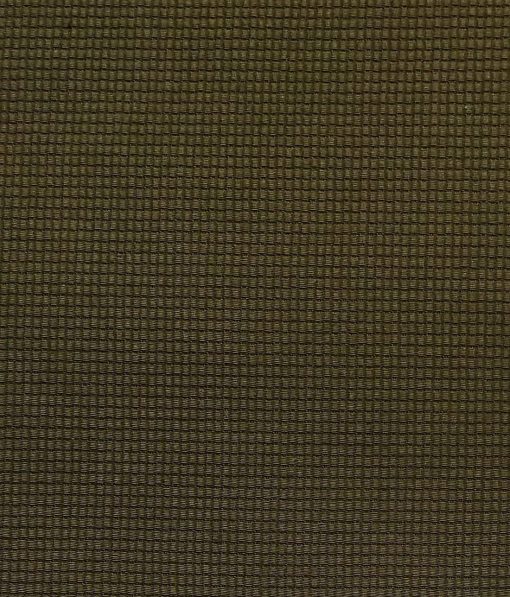 Arvind Men's Mehandi Brown 100% Cotton  Unstitched Trouser Fabric (1.30 Mtr)