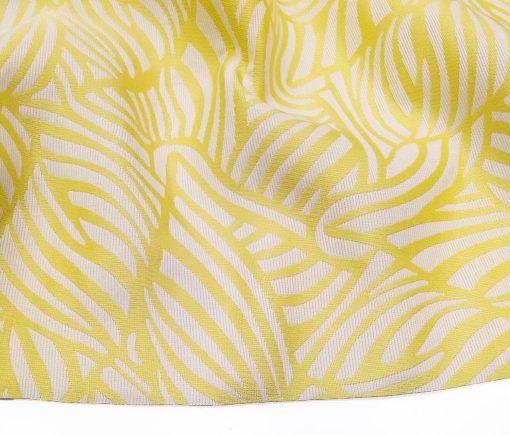 Don & Julio Men's Terry Rayon Unstitched Jacquard Suiting Fabric (Yellow)