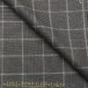 Don & Julio Terry Rayon Unstitched Structured Cum Checks Suiting Fabric (Grey)