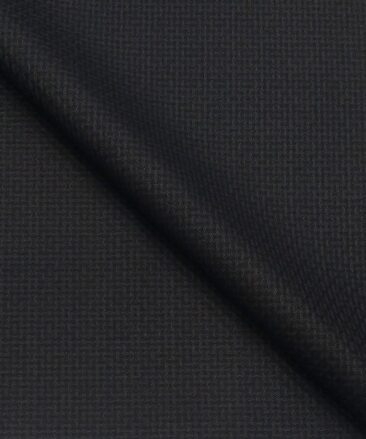 Don & Julio Terry Rayon Unstitched Jacquard Weave Suiting Fabric (Dark Blue)