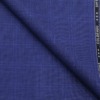 Raymond Men's Poly Viscose Unstitched Checks Suiting Fabric (Bright Royal Blue)