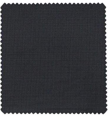 Raymond Men's Poly Viscose Unstitched Self Design Suiting Fabric (Dark Blue)