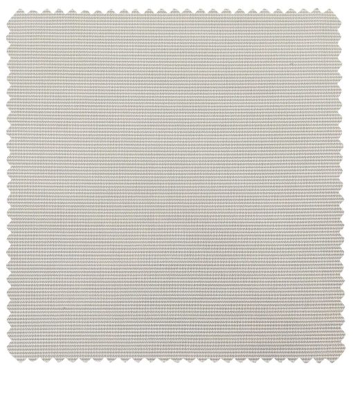 Raymond Men's Poly Viscose Unstitched Structured Suiting Fabric (Light Beigish Grey)