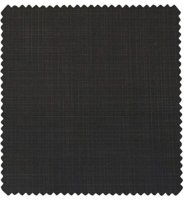 Raymond Men's Poly Viscose Unstitched Self Design Suiting Fabric (Black)