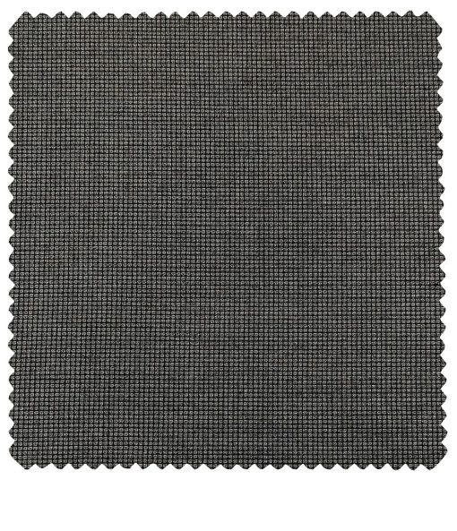 Raymond Men's Poly Viscose Unstitched Structured Suiting Fabric (Dark Grey)