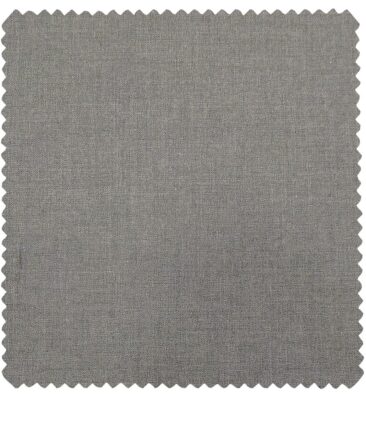 Raymond Men's Poly Viscose Unstitched Self Design Suiting Fabric (Worsted Grey)