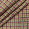 Burgoyne Men's 60 LEA Irish Linen Checks  Unstitched Shirting Fabric (Multicolor)