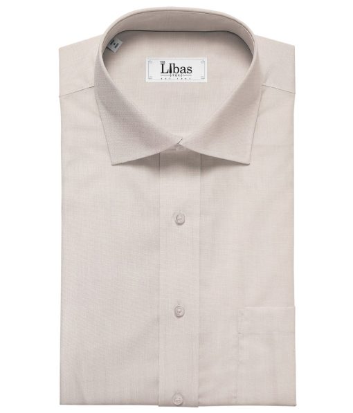 Raymond Men's Cotton Solids  Unstitched Shirting Fabric (Lemonade Pink)