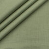 Cadini Men's Cotton Linen Solids 2.25 Meter Unstitched Shirting Fabric (Pista Green)