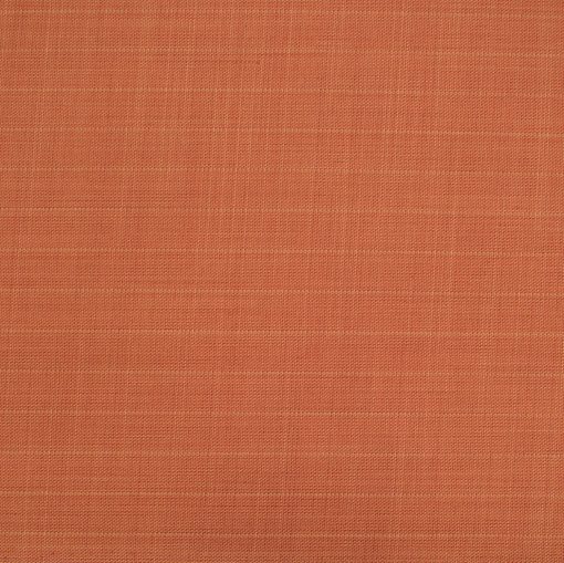 Fashion Flair Men's Terry Rayon Striped 3.75 Meter Unstitched Suiting Fabric (Orange)