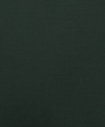 J.Hampstead Men's Terry Rayon Structured 3.75 Meter Unstitched Suiting Fabric (Dark Pine Green)