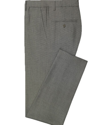 J.Hampstead Men's Terry Rayon Structured 3.75 Meter Unstitched Suiting Fabric (Silver Grey)