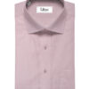 Arvind Men's  Superfine Cotton Structured 2.25 Meter Unstitched Shirting Fabric (Pink)