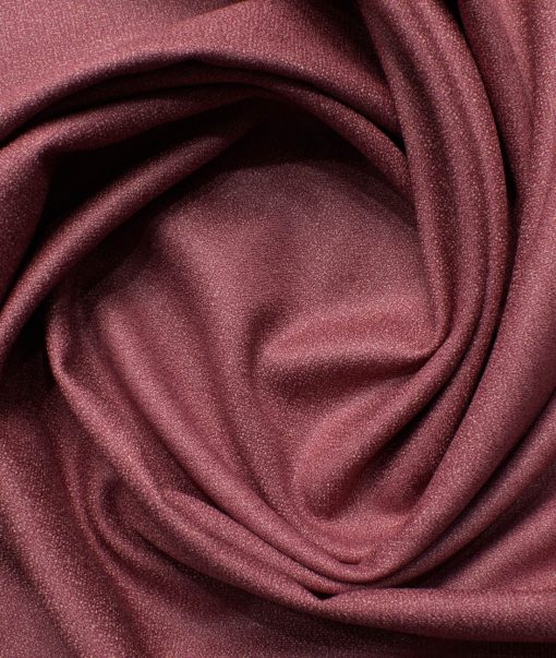 Italian Channel Men's Terry Rayon Structured  Unstitched Suiting Fabric (Rose Pink) - Image 5