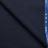 J.Hampstead Men's Wool Self Design Super 100's 1.30 Meter Unstitched Trouser Fabric (Dark Royal Blue)