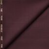 J.Hampstead Men's Wool Solids Super 100's  Unstitched Trouser Fabric (Dark Wine)