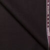 Raymond Men's Polyester Viscose Structured  Unstitched Suiting Fabric (Dark Wine)