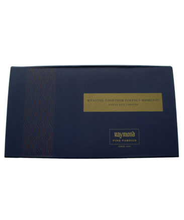 Raymond Exotic Men's Wool Structured Super 100's 3 Meter Unstitched Suiting Fabric (Royal Blue)