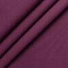 Italian Channel Men's Terry Rayon Solids 3.75 Meter Unstitched Suiting Fabric (Magenta)