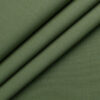 Italian Channel Men's Terry Rayon Solids 3.75 Meter Unstitched Suiting Fabric (Olive Green)