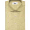 J.Hampstead Men's 60 LEA European Linen Dobby 2.25 Meter Unstitched Shirting Fabric (Latte Beige)