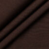 Raymond Men's Premium Cotton Solids 2.25 Meter Unstitched Shirting Fabric (Umber Brown)