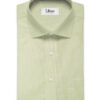 Arvind Men's Cotton Blend Wrinkle Free Self Design 2.25 Meter Unstitched Shirting Fabric (Pistachio Green)