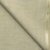 J.Hampstead Men's Polyester Viscose Checks 3.75 Meter Unstitched Suiting Fabric (Beige)