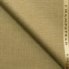 J.Hampstead Men's Polyester Viscose Structured 3.75 Meter Unstitched Suiting Fabric (Khakhi Brown)