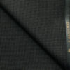 J.Hampstead Men's Polyester Viscose Structured 3.75 Meter Unstitched Suiting Fabric (Dark Grey)