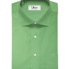 Donear Men's 100% Cotton Solids 2.25 Meter Unstitched Shirting Fabric (Olive Green)