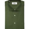 Donear Men's 100% Cotton Solids 2.25 Meter Unstitched Shirting Fabric (Seaweed Green)