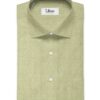 Nemesis Men's Cotton Linen Printed 2.25 Meter Unstitched Shirting Fabric (Beige)