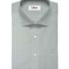 Soktas Men's Giza Cotton Self Design 2.25 Meter Unstitched Shirting Fabric (Light Grey)