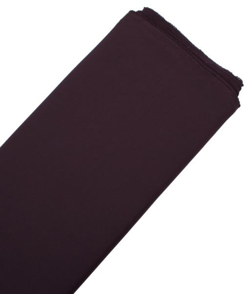 Italian Channel Men's Terry Rayon Solids  Unstitched Flowy Japanese 4 Way Stretchable Lachka Suiting Fabric (Dark Purple) - Image 5